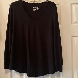 Black Pima Cotton/Modal Tee